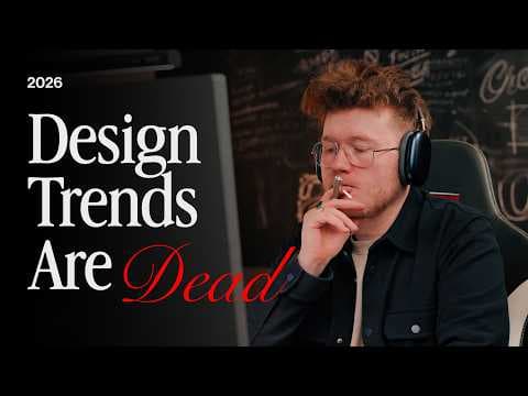 Thumbnail for Graphic Design Trends 2026 | Why This Year Feels Different 👀