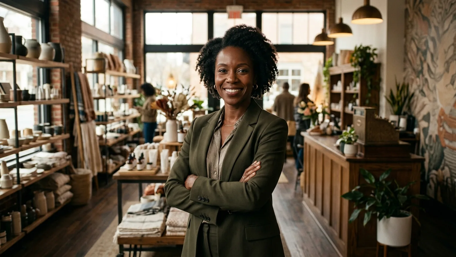 Black-owned business owners in the community